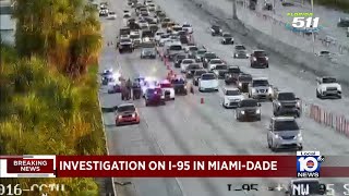 Investigation on I-95 shuts down part of highway in Miami-Dade for several hours
