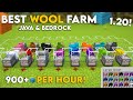 Minecraft Wool Farm Tutorial 1.21 | Easiest Wool Farm Minecraft Java &amp; Bedrock - 800+ Per/h