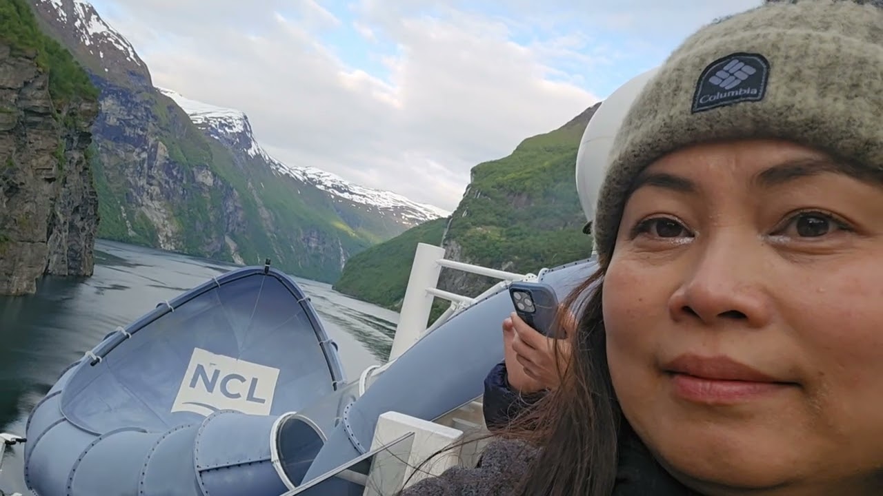 DAY 6 GEIRANGER, NORWAY 🇳🇴 /FJORDS/SEVEN SISTERS WATERFALLS WITH THE FRIAREN THE SUITOR