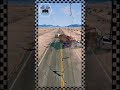 Truck Flips Over Cars!