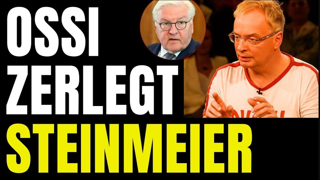 Uwe Steimles GNADENLOSE ABRECHNUNG mit Steinmeier!
