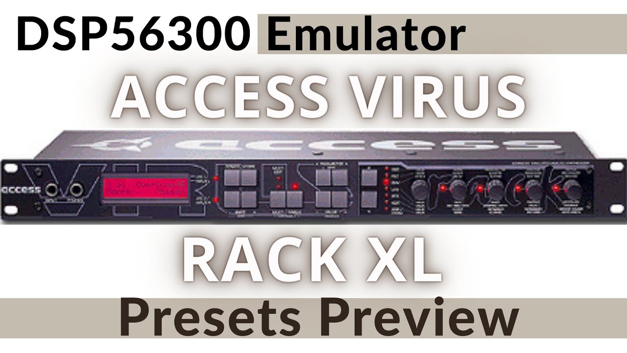 Access Virus Rack XL | DSP56300 v.1.2.4