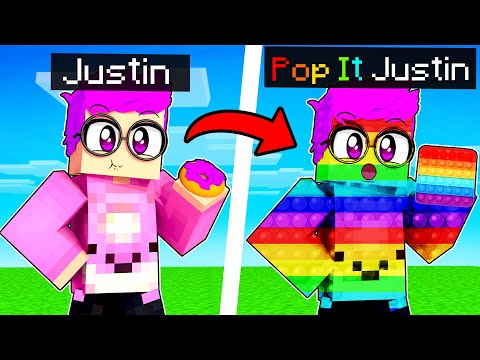 LANKYBOX Gets Turned Into a POP IT In MINECRAFT! (HUMAN FIDGET TOY!)