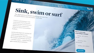 Create and publish interactive content with Turtl