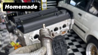 4AGE Hydraulic to manual timing belt tensioner AE86