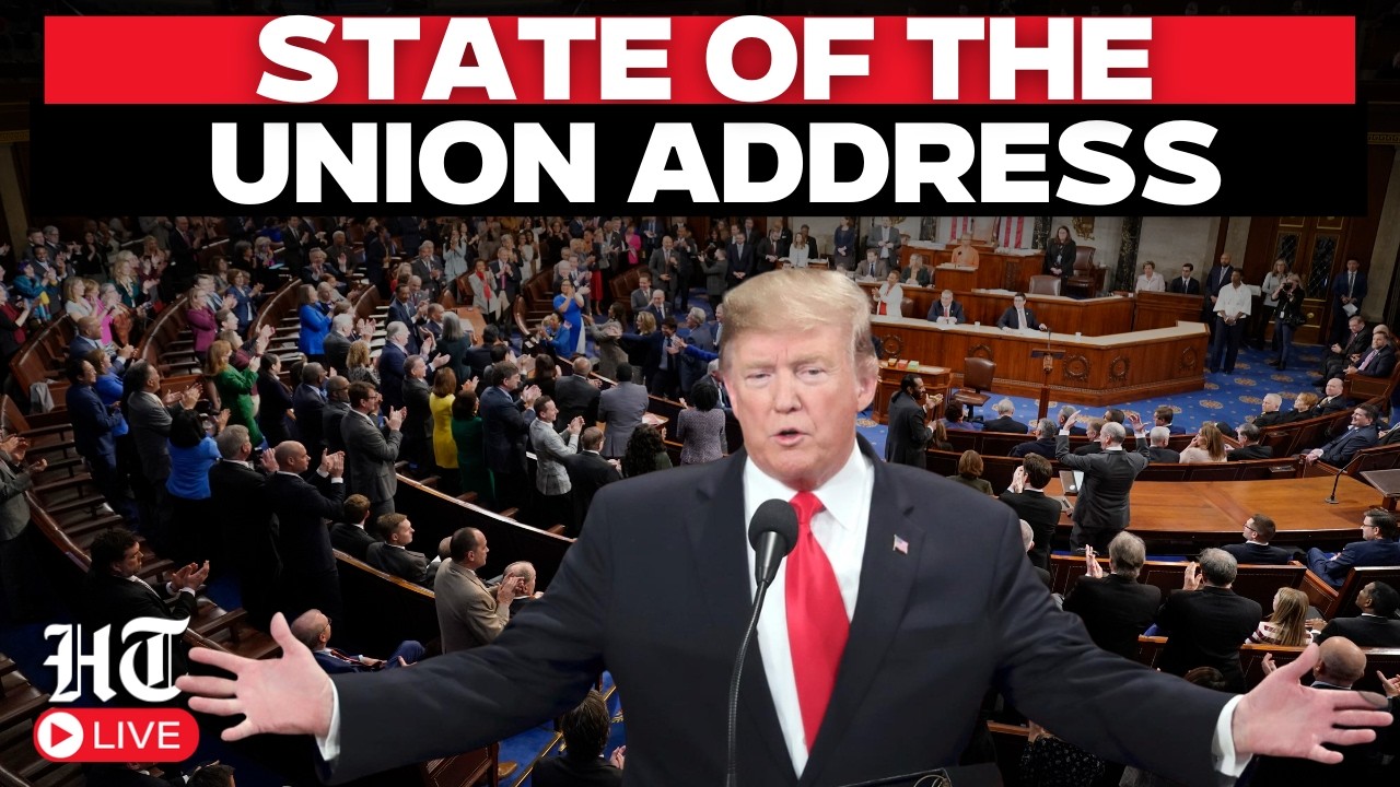 Watch Live | Donald Trump's State Of The Union Address | White house | Trump Speech | US News