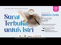 Surat terbuka untuk istri  ustadzah estifa