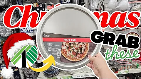 Go GRAB 🤯 Pizza Pans! These Christmas Dollar Tree DIY Crafts are Stunning! 