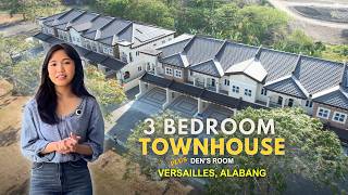 3 Bedroom Townhouse w/ Den's Room inside the Versailles Alabang - Chateau Mansion