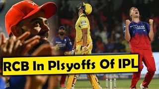 RCB : Greatest ever comeback in the history of IPL....!