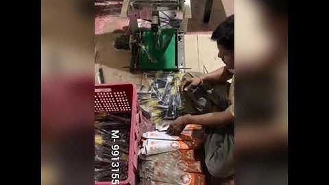 agarbatti counting and packing machine