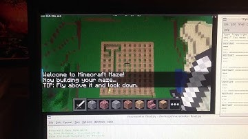 Raspberry Pi Minecraft Maze Maker demo