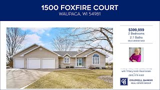 1500 FOXFIRE Court video tour