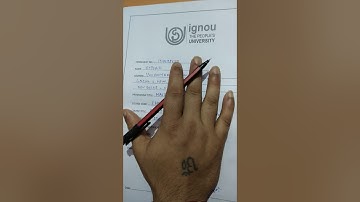 How to fill IGNOU cover page.2020#Ignou#education