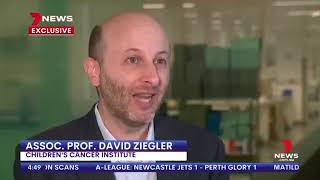 DIPG - Associate Prof David Ziegler Channel 7, 4pm News