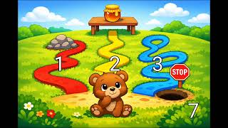 Ayıcık Bal Kavanozuna Ulaşabilir Mi? Hangisi Doğru Yol? Çocuklar İçin Eğlenceli Oyun