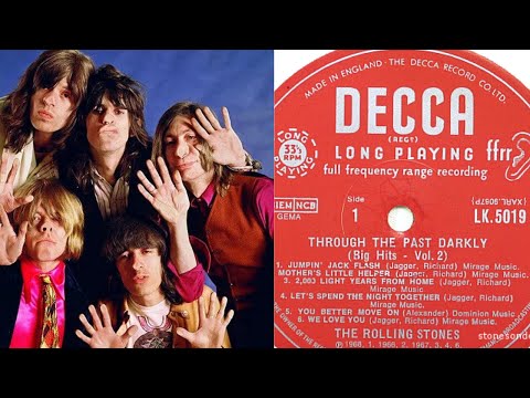 The Rolling Stones Through The Past Darkly Mono 1969 Vinyl - YouTube