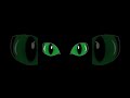 🔋 Helmet Eyes | Blinking Green Cat Eyes 🐾 | Neon Animated Eyes for Helmet POV