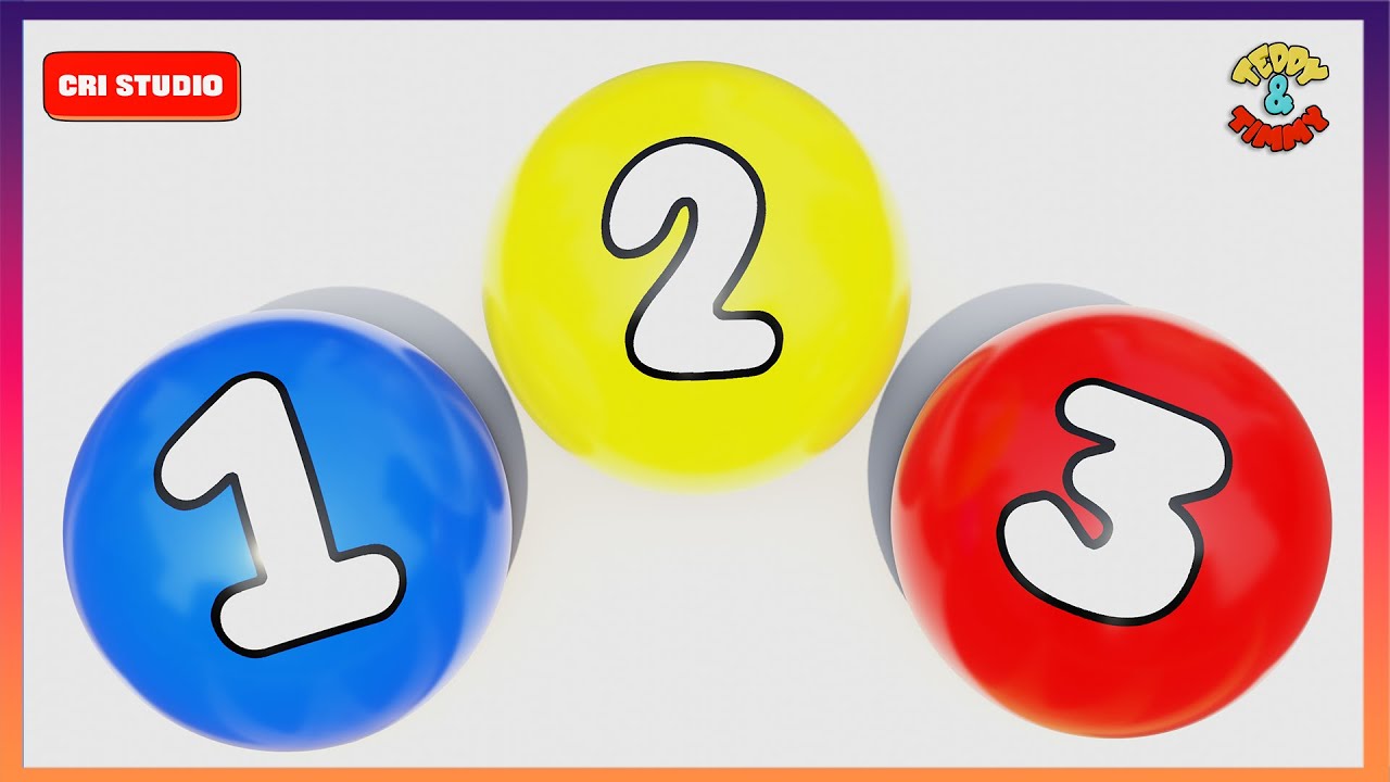 1234 Number Names | 123 Numbers for Kids | 12345 Number Song 