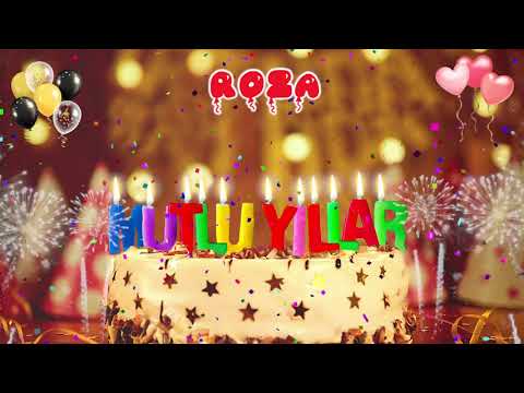 ROZA İyi ki doğdun -  Roza İsme Özel Doğum Günü Şarkısı