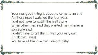 Etta James - Your Good Thing Is About to End Lyrics