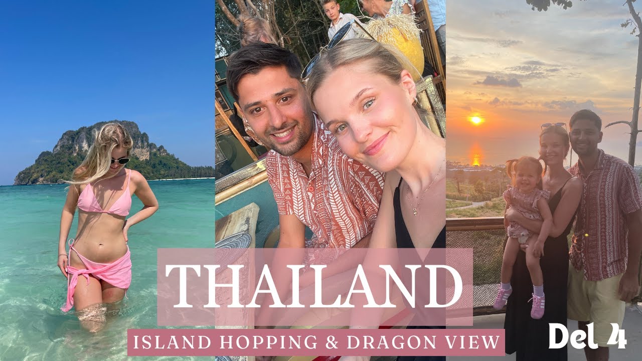 THAILAND 2025 #4 - åker till olika öar och äter på dragon view!