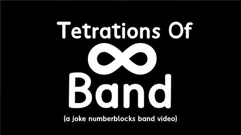 Tetrations of infinity band