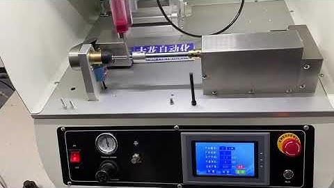 Pre-Applied coating machine for thread with multiple records different programs for screw and bolt