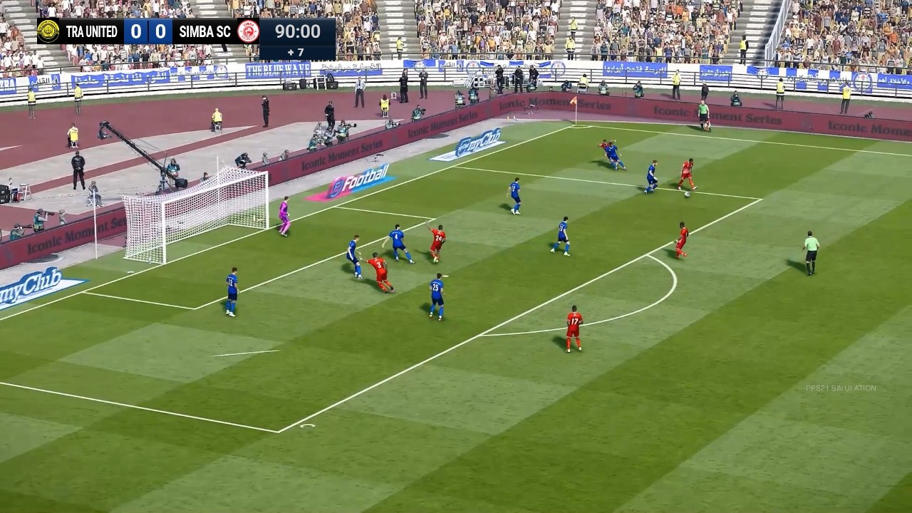 TRA United vs Simba SC | Tanzania Premier League | eFootball PES 2021 Simulation