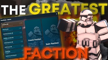 How YOU Can Make The BEST Faction 💥 || Tips & Tricks