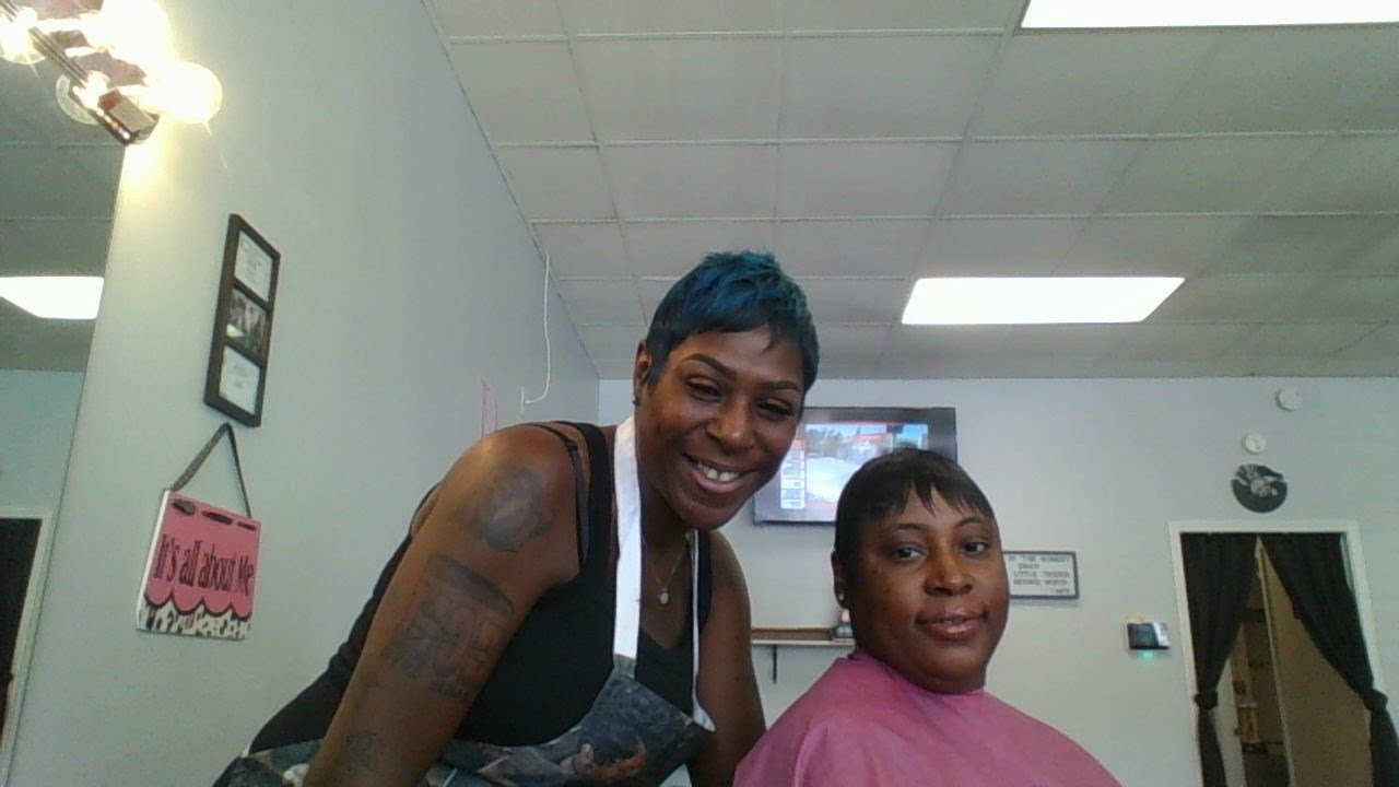 PIXIE CUT N STYLE THE FINISH!!!