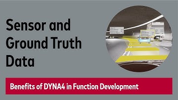 Sensor and Ground Truth Data for ADAS Function Development