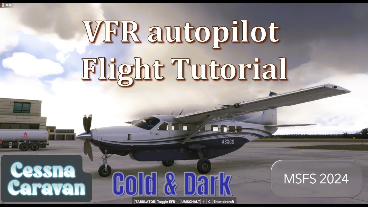 VFR flight tutorial - Cessna 208B Grand Caravan EX - MSFS 2024 - YouTube