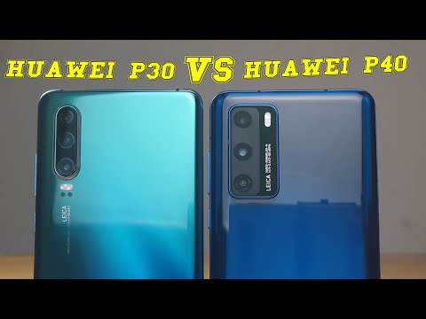Huawei P40 vs Huawei P30 | Video test Display, SpeedTest, Camera Comparison