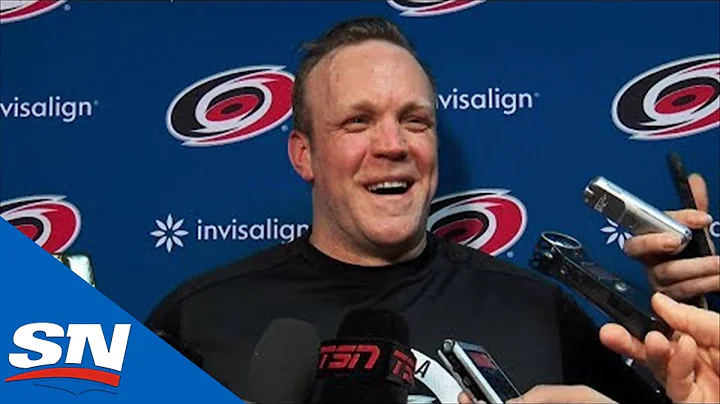 David Ayres Talks To Toronto Media After First NHL...