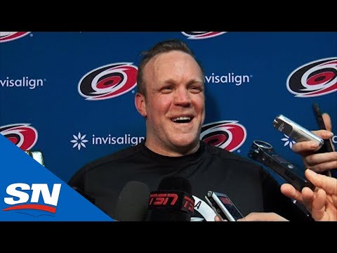 David Ayres Talks To Toronto Media After First NHL Win | FULL Post-Game Sound