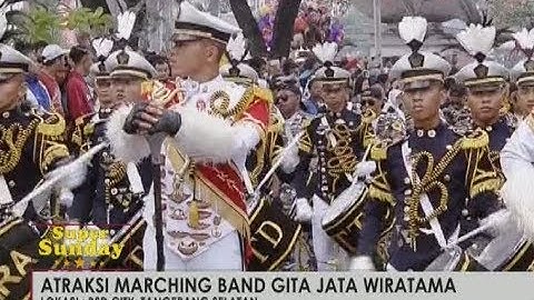 Atraksi Marching Band Turut Meriahkan Car Free Day Tangsel Part 04 - iNews Pagi Super Sunday 10/09