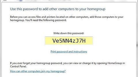 How to Create /Join a Homegroup in Windows 7 | technical adan