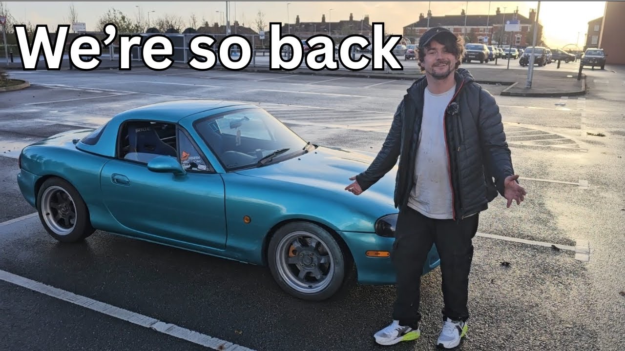 SHE'S BACK! Reintroducing the Almost-Finished Mazda Miata Project (Channel Relaunch!)
