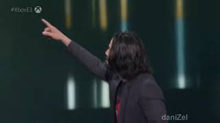 Keanu Reeves does his Michael Jackson impression