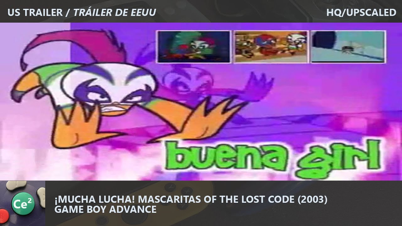 Mucha Lucha: Mascaritas of the Lost Code - GameBoy Advance