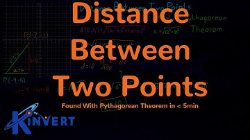 Distance Between Two Points with Pythagorean Theorem in Less Than 5 Minutes