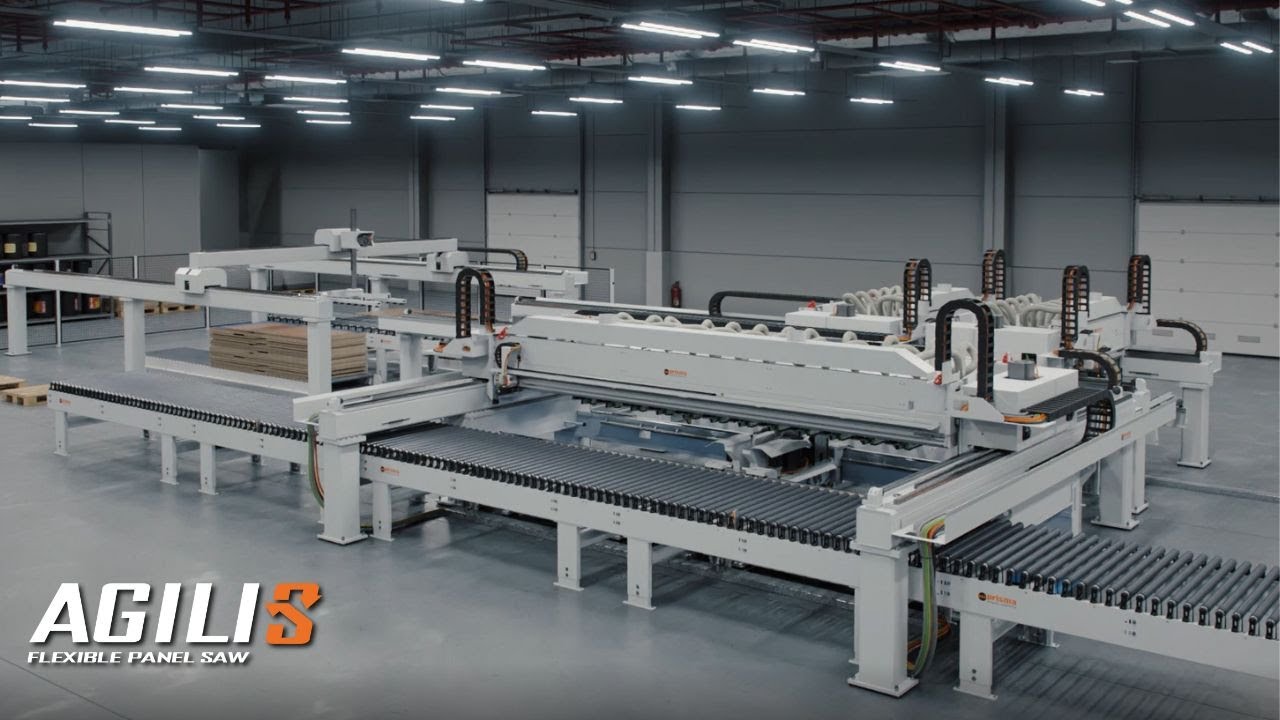 Agilis Flexible Panel Saw | New Standard in Mass-Customized Wood Panel Cutting