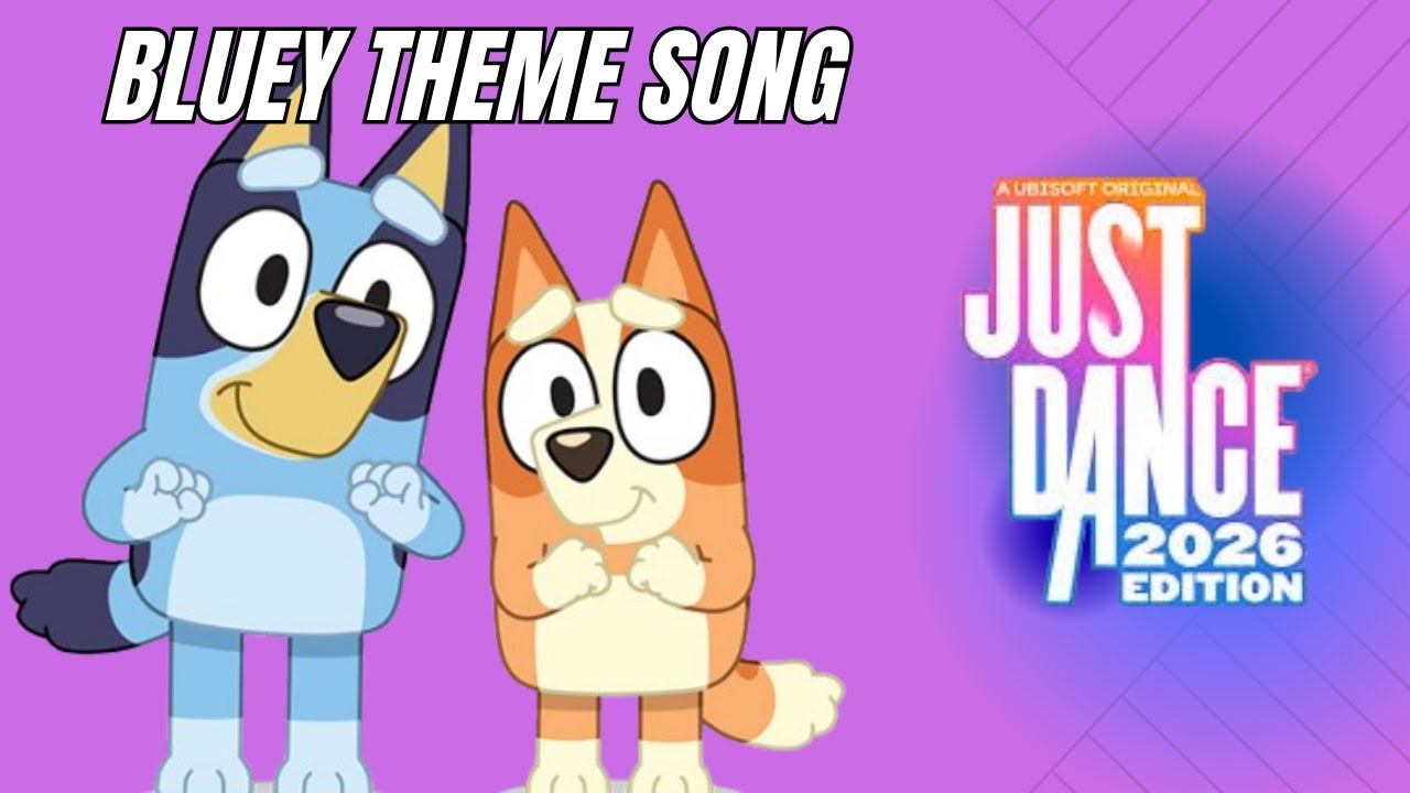 BAITRORANGE DOES JUST DANCE - BLUEY