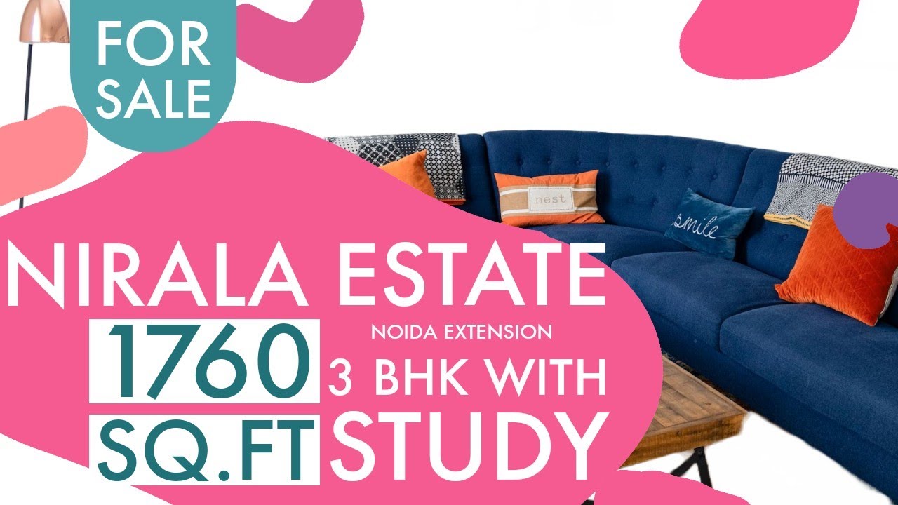 Nirala Estate 3 BHK flat in Noida Extension ready to move Best deals in Noida Extension YouTube