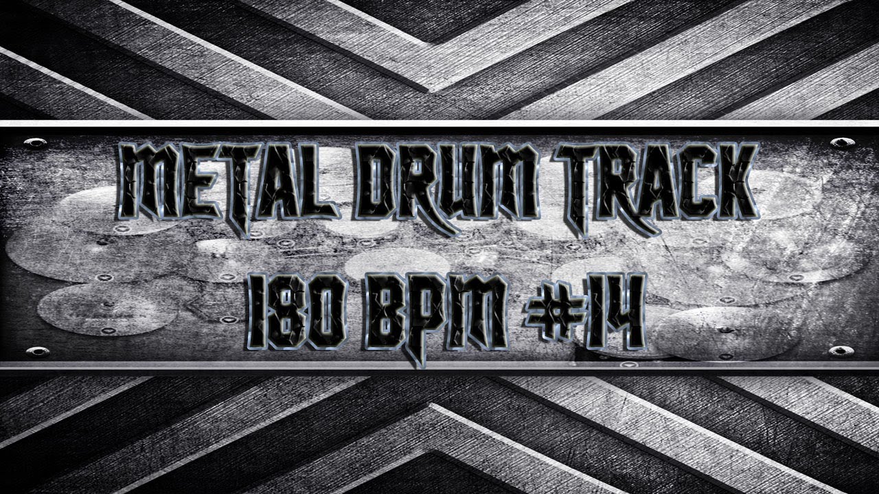 Power Metal Drum Track 180 BPM (HQ,HD)