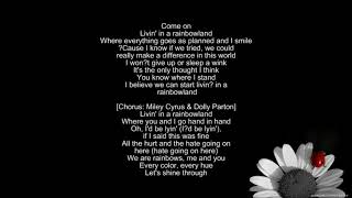 Miley Cyrus=Rainbowland' lyrics