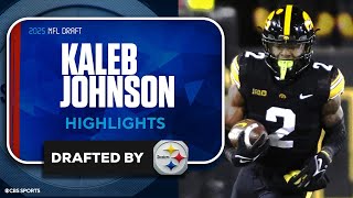 Kaleb Johnson Iowa Highlights | Drafted No. 83 overall to the Steelers
