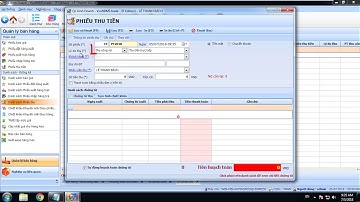 VsBMS.Trade chuẩn - Video hướng dẫn các nghiệp vụ phiếu thu khác