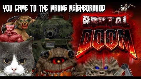BRUTAL DOOM v21 and Map Enhancement Script Showcase #1